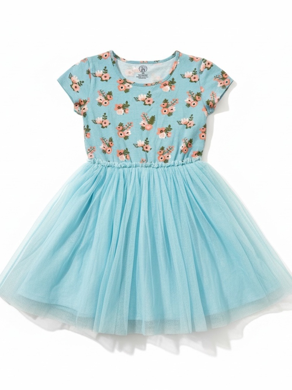 Girls Taylor Joelle Size 10 Blue Polka Dot Party Dress